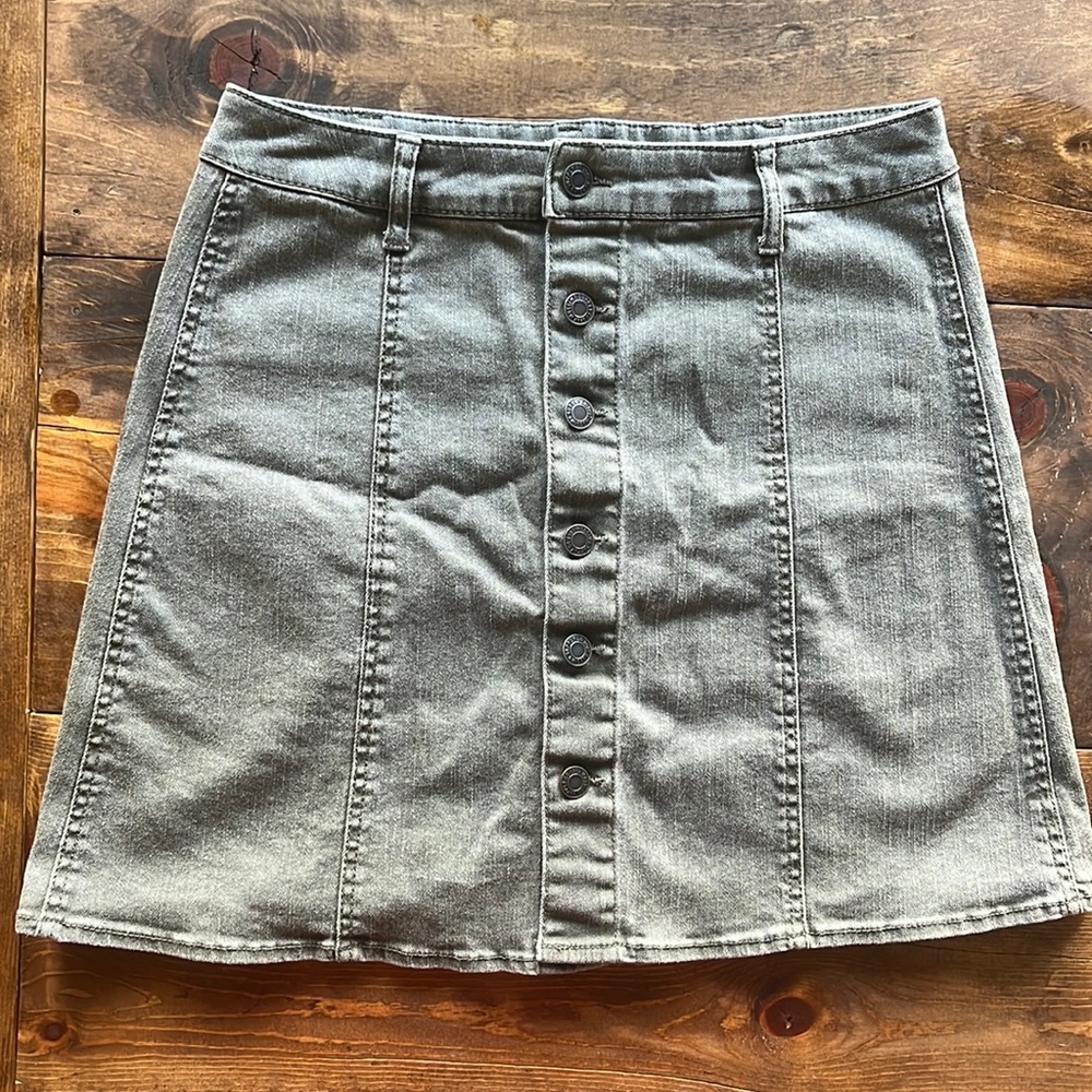Button Up Skirt